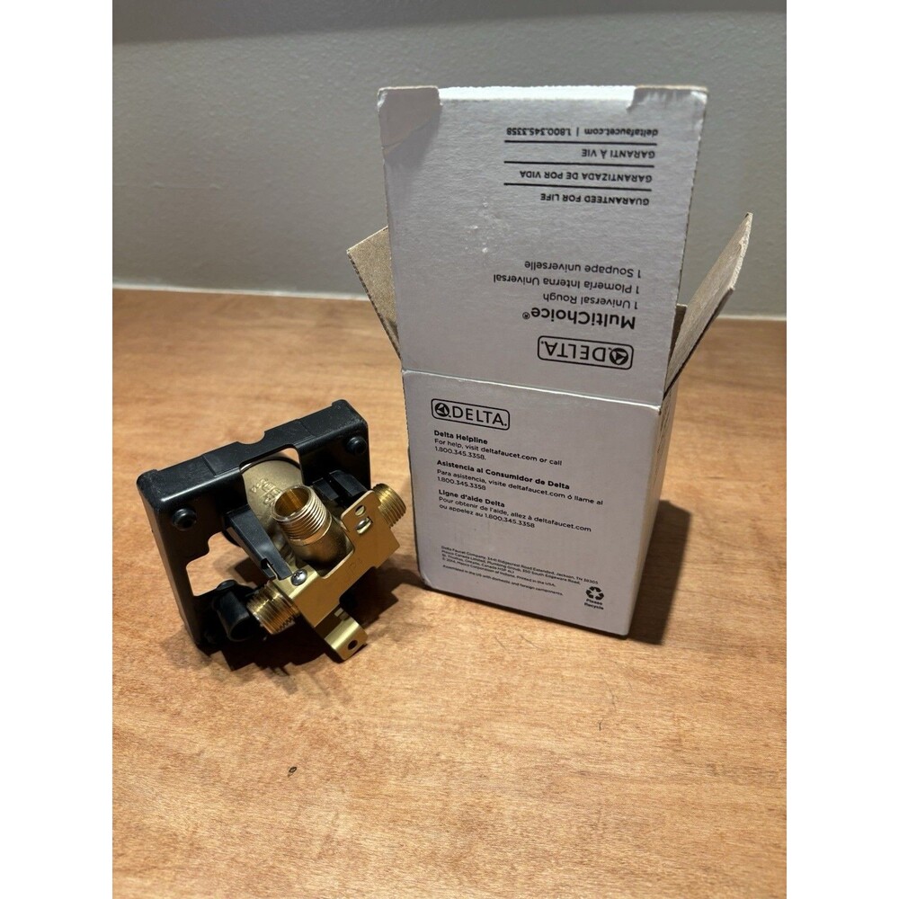 Delta R10000-UNBXHF Multichoice Universal High-flow Shower Rough - Universal Inl